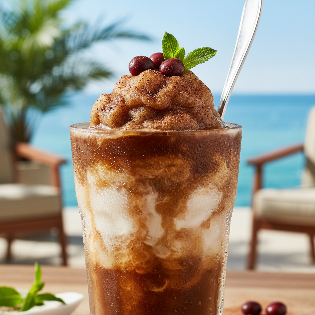 Chokolade Iskaffe (Slush Ice)
