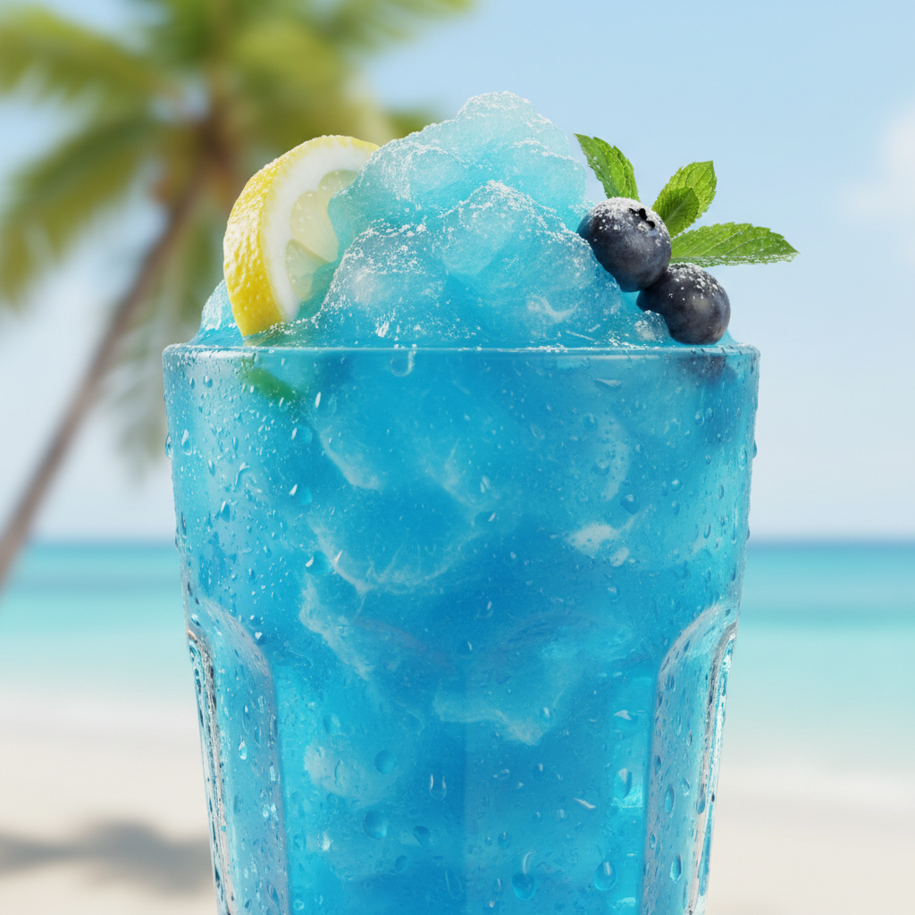 Blue Lagoon Slush